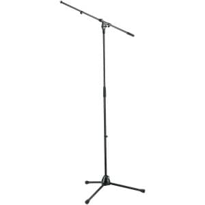 Main product image for K&M 210/2 Tripod Base Microphone Boom Stand - Black 242-7704
